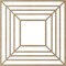Ekena Millwork Raven Wood Fretwork Pierced Ceiling Medallion, Birch, 30"OD x 11"ID x 3/8"T CMWP30X30X0375RABI - alternate 2